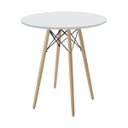 Ver imagem 1 de Mesa Eiffel Mor 60cm Branca