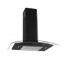 Coifa Nardelli de Parede Clean Vidro Curvo Black 70cm - 1