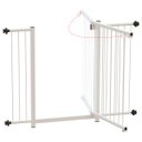 Ver imagem 4 de GRADE PORTÃO DIVISOR AMBIENTE MULTIGRADE 68 A 103 CM BRANCO