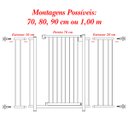 Ver imagem 2 de GRADE PORTÃO DIVISOR AMBIENTE MULTIGRADE 68 A 103 CM BRANCO