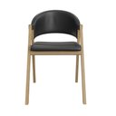 Ver imagem 4 de Cadeira Mesa de Jantar Suellen Estofada Reforçada - Balaqui Cor:preto
