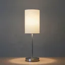 Ver imagem 3 de Abajur Luminaria de Mesa Clássico Redondo Elegante Interruptor Decoração Casa Sala Quarto Escritório