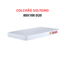 Ver mais imagens de Beliche Jaspe com 2 Colchões - Vira 2 Camas Mdf:nature