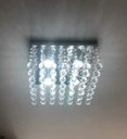 Ver imagem 3 de Lustre de Cristal K9 Legítimo Sala Quarto 30x30 Cm