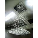 Ver imagem 1 de Lustre de Cristal Legítimo Pé Direito Duplo 1,50 Alt