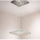 Ver imagem 2 de Lustre de Cristal Legítimo Pé Direito Duplo 1,50 Alt
