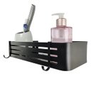 Ver imagem 1 de Suporte Porta Shampoo Prateleira Banheiro Box Utensilios Sabonete Casa Lavanderia Multiuso Cozinha R