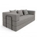Ver mais imagens de Sofá Cama 3 Lugares na Caixa 190 cm Capri Bouclê B05 - D'Rossi