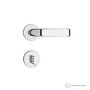 Ver imagem 3 de Fechadura Pado Concept 407 Cromado Canto Redondo 40mm Banheiro Tranqueta