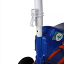 Ver imagem 5 de Patinete Infantil 2 em 1 em Pé e Sentado Azul/vermelho - Calesita