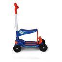 Ver imagem 2 de Patinete Infantil 2 em 1 em Pé e Sentado Azul/vermelho - Calesita