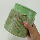 Ver imagem 7 de Vaso Crispin de Cerâmica Verde 13,5x14cm