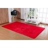 Tapete Decorativo Quarto Sala 2,00 x 1,50 Pelúcia Vermelho - 1