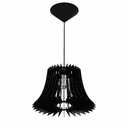 Ver imagem 1 de Luminária Teto tipo Pendente PANAMÁ MDF - Completa - Cor: Preta