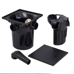 Caixa de Gordura Coletora Premium com Cesto 20L Preta - 7