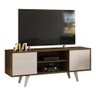 Rack Bancada Melissa TV 55 2 Portas Off White Savana Tana Decor Madetec - 2