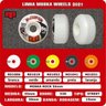 Roda Moska 55mm Rock White - 9