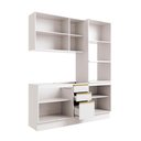 Ver imagem 3 de Cozinha Compacta Celeste Kappesberg 100% Mdf Branco 190cm