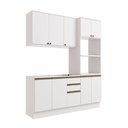 Ver imagem 2 de Cozinha Compacta Celeste Kappesberg 100% Mdf Branco 190cm