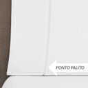 Ver imagem 6 de Colcha Branca Casal Padrão Bouti Dupla Face Matelada Ultrassônico + Jogo de Cama Ponto Palito - 7 Pe