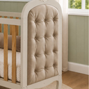 Ver imagem 1 de Multiuso de Quarto Bebê Kit Capitonê Courano P- Berço Elô Bege - Peroba
