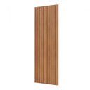 Ver imagem 3 de Painel Decorativo Ripado Mdf em Barra 89,5x250cm (2,24m²) Pa74 Pradel Móveis Freijó