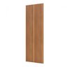 Painel Decorativo Ripado Mdf em Barra 89,5x250cm (2,24m²) Pa74 Pradel Móveis Freijó - 3