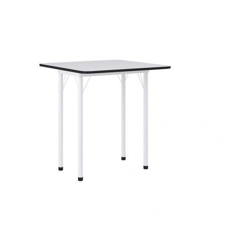 Mesa Dobrável 4 Lugares Asti Bona Preto/Branco