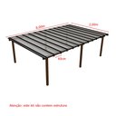 Ver imagem 2 de Kit Policarbonato Cristal 6mm 8,00m X 2,00m - Perfis Naturais