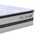 Ver imagem 2 de Colchão Box Casal 138cm Molas Ensacadas Soft Pillow Love Story Bege/Marrom - Gazin