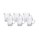 Ver imagem 1 de kit de 6 Xícaras para café Lisa transparente 70ml Hauskraft CANC090