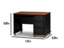 Ver imagem 5 de Escrivaninha Linz 3 Gavetas 80 X 132 X 50 Cm (a X L X P)