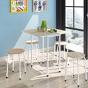 Ver imagem 5 de Mesa Dobrável 4 Lugares Asti Bona Bege/Narita