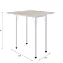 Ver imagem 2 de Mesa Dobrável 4 Lugares Asti Bona Bege/Narita