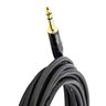 Cabo P10 para P10 Estereo Profissional - Preto 4 Metros - 5