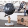 Globo Terrestre Decorativo De Mesa Preto 30cm PARIS LUZ - 2