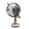 Globo Terrestre Decorativo De Mesa Preto 30cm PARIS LUZ - 1