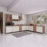 Cozinha Completa Fidelitá Paris 7 Peças 600cm 16 Portas 6 Gavetas com Tampo - 1