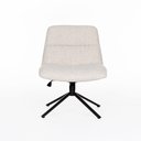 Ver imagem 1 de Poltrona Giratória Arth 60 Cm X 56 Cm Nude