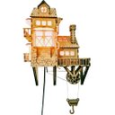 Ver imagem 1 de Luminária de Parede, Abajur de Parede, Casinha Mdf