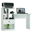 Ver imagem 2 de Escrivaninha e Nichos Connect Benetil Móveis 1 Gaveta 113cm Branca