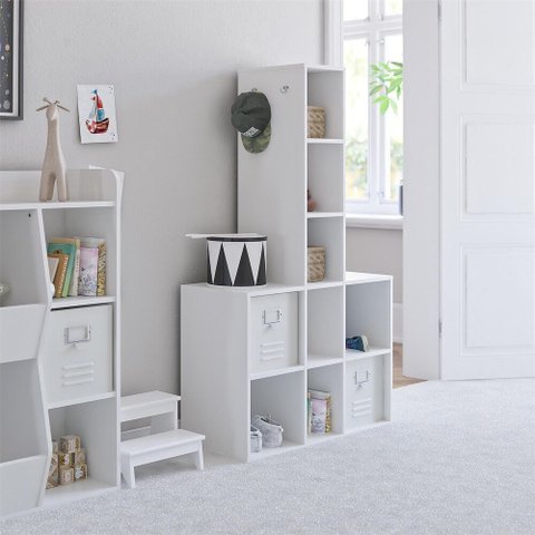 Organizador Roupeiro e de Brinquedos Infantil Vitor 100% Mdf Woodcore