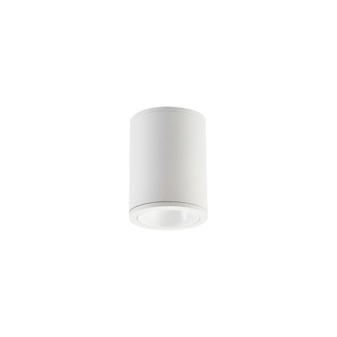 Spot de Sobrepor Nordecor Klor Mini Redondo Led 3w Bivolt Branco 3000k Luz Amarela 6589