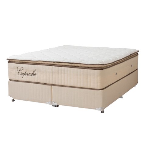 Cama Box Capricho Casal 138x188 cm com Espuma D33 Maxprime