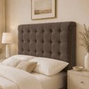 Ver imagem 2 de Cabeceira para Cama Box Estofada 160 cm Queen Ana com Botões Suede