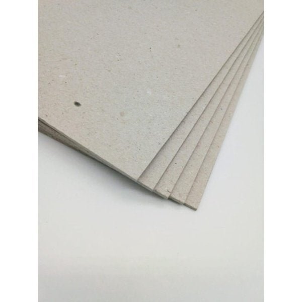 Papel Papelão A4 Paraná Tipo Holler Cinza Cartão 40 Chapas - 2