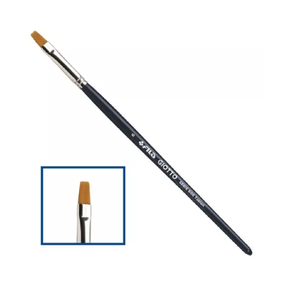 Pincel Chato N° 6 Art 600 Taklon Giotto - Caixa 12 Unid.