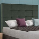 Ver imagem 2 de Cabeceira Casal 138 cm Berlin Veludo Verde Soon