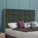 Ver imagem 7 de Cabeceira Casal 138 cm Berlin Veludo Verde Soon