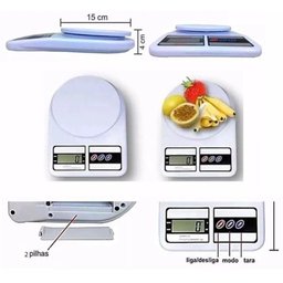 Balança Digital De Precisão Cozinha 10kg Nutrição E Dieta - 2